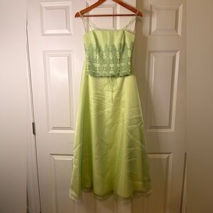 Dave & Johnny Vintage Y2K Prom Dress Evening 2PC Gown Fairy Ethereal Whimsy